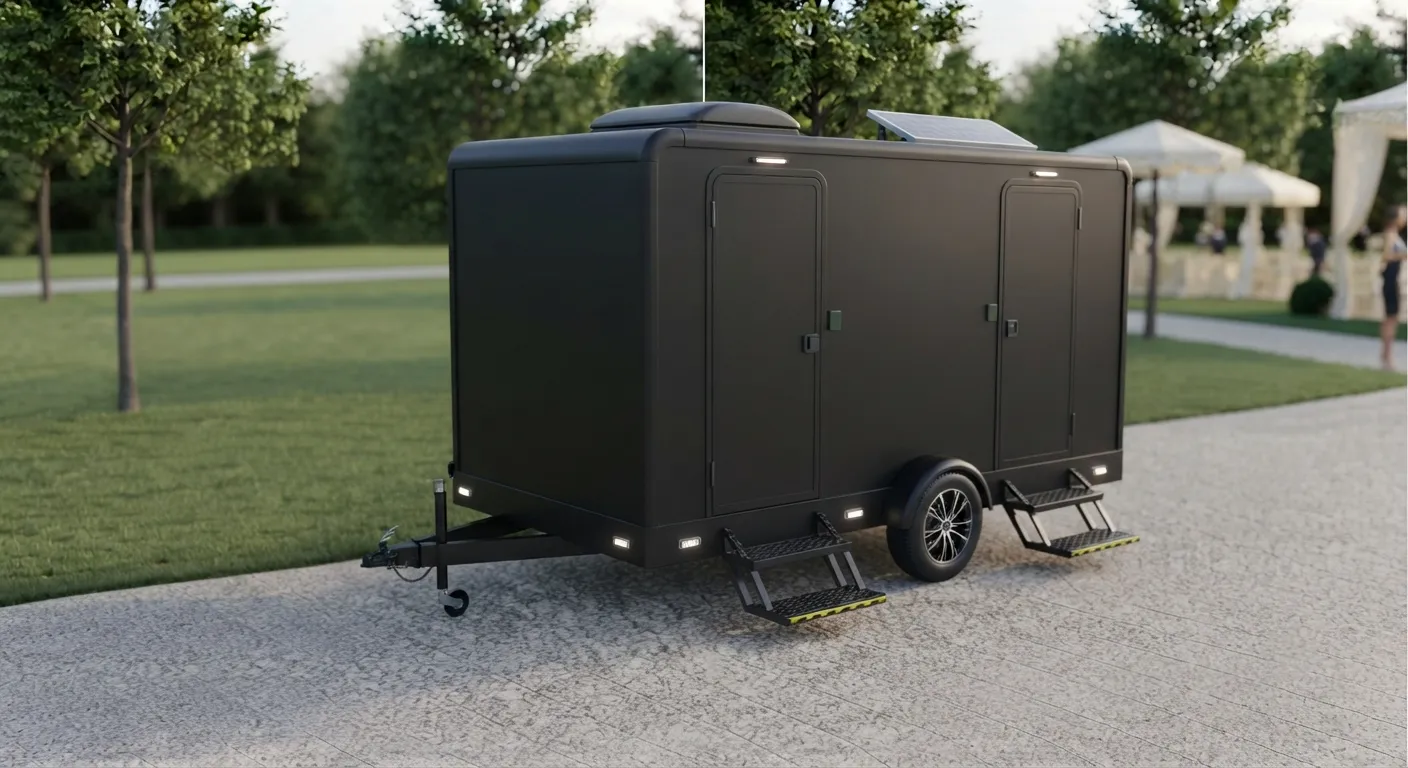 2 Stall Restroom Trailer in Farmington Hills, MI