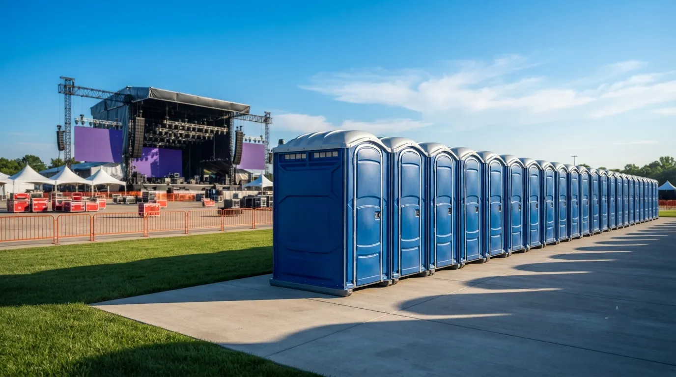 Concert Restroom Rental in Farmington Hills, MI