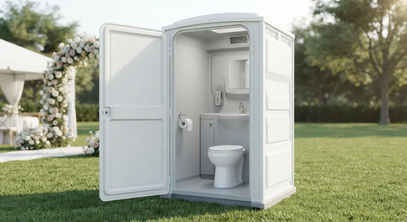 Deluxe Flushable Porta Potty in Farmington Hills, MI