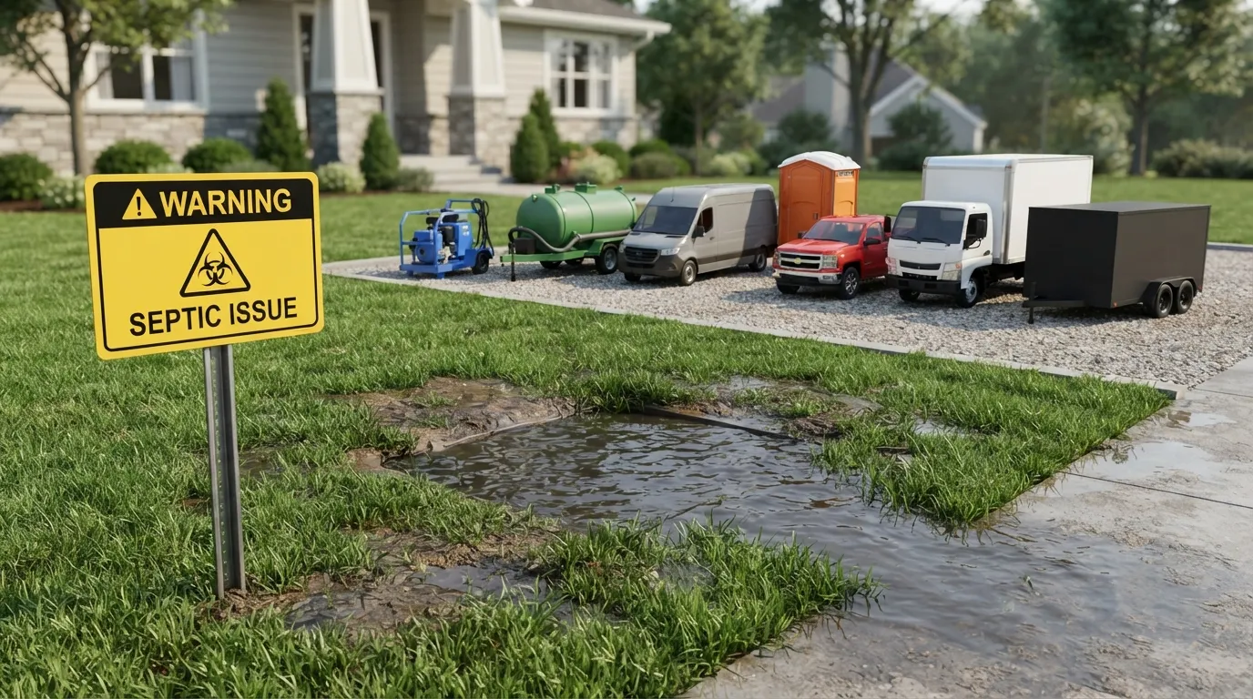 Septic Tank Warning Signs in Farmington Hills, MI